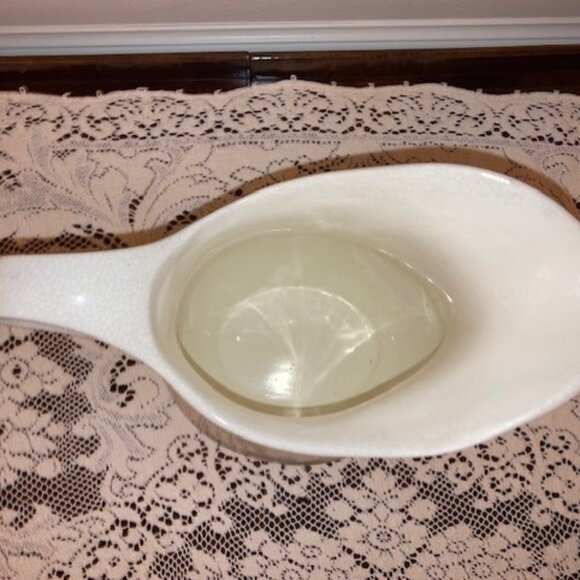 Large Dedham Pottery Potting Shed Bunny Design Ceramic Pitcher 9.5" - Picture 5 of 6